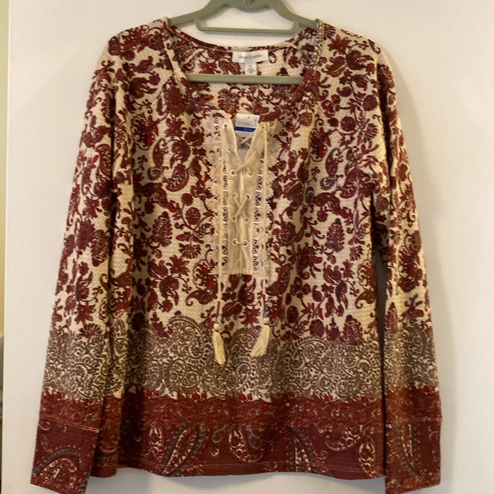 Vintage America long sleeve top